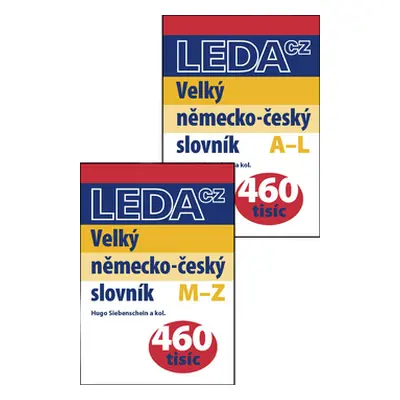 Velký německo-český slovník A-L, M-Z (1+2 díl)