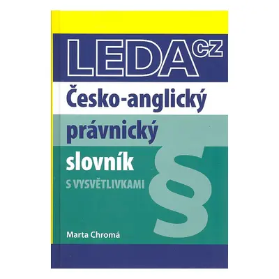 Česko-anglický právnický slovník