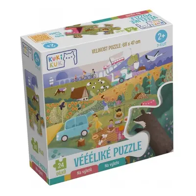 Véééliké puzzle Na výletě