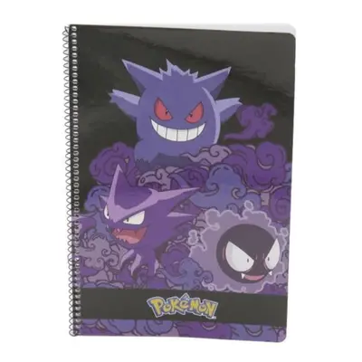 Pokémon A4 blok kroužkový Gengar