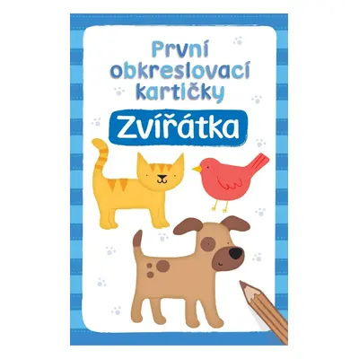 Zvířátka První obkreslovací kartičky