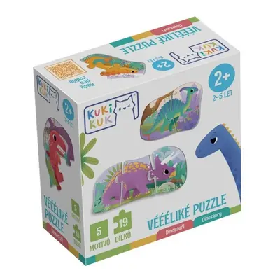 Véééliké puzzle Dinosauři