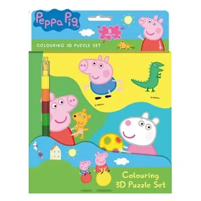 Peppa Pig Omalovánkové 3D postavy