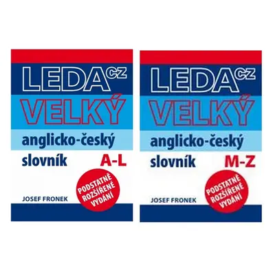 Velký anglicko-český slovník 1. a 2. díl