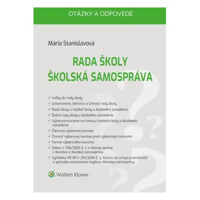 Rada školy Školská samospráva