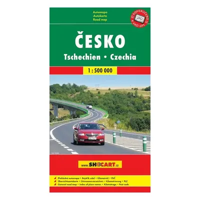 Česko Tschechien Czechia 1:500 000