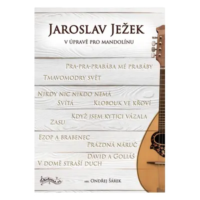 Jaroslav Ježek v úpravě pro mandolínu