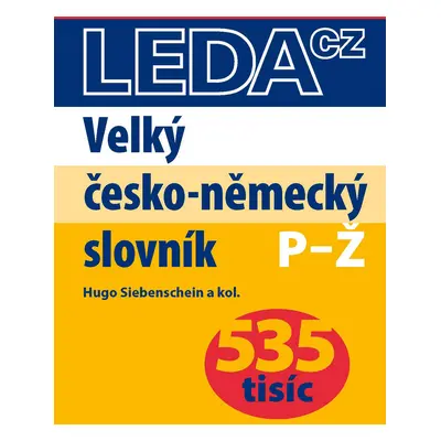 Velký česko-německý slovník 1+2 díl