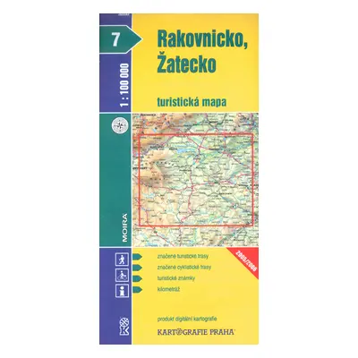 Rakovnicko, Žatecko 1:100 000