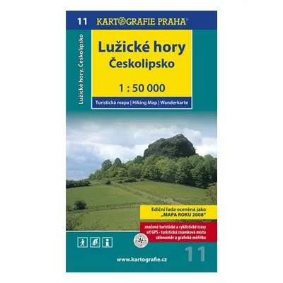 Lužické hory,Českolipsko 1:50 000