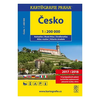 Česko autoatlas 1:200 000