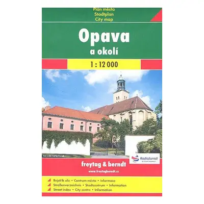 Opava a okolí 1:12 000