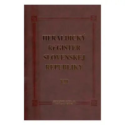 Heraldický register Slovenskej republiky VII