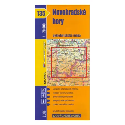 Novohradské hory 1 : 70 000