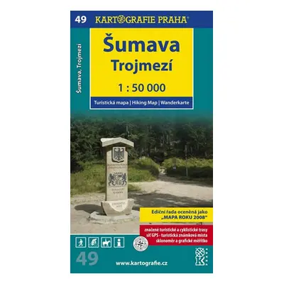 Šumava-Trojmezí 1:50 000