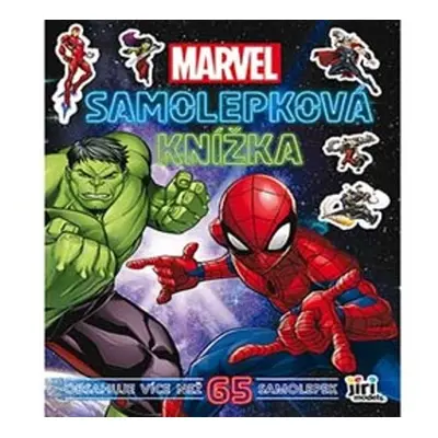 Samolepková knížka Marvel