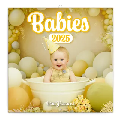 Babies 2025 – nástěnný kalendář