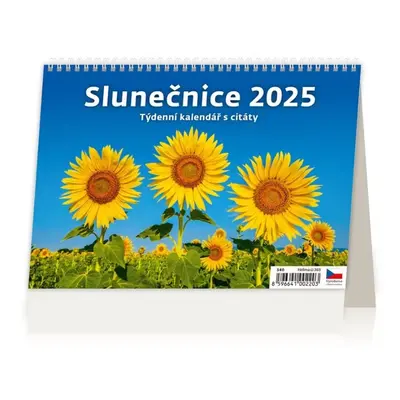 Slunečnice 2025 - stolní kalendář