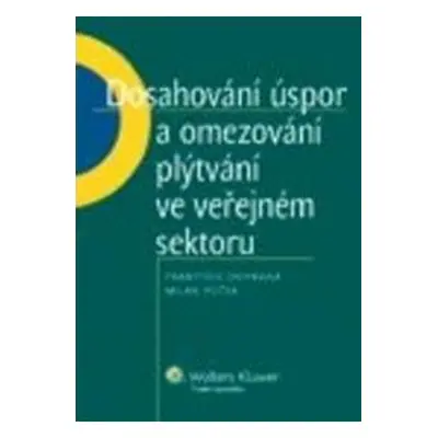 Dosahování úspor a omezování plýtvání ve veřejném sektoru