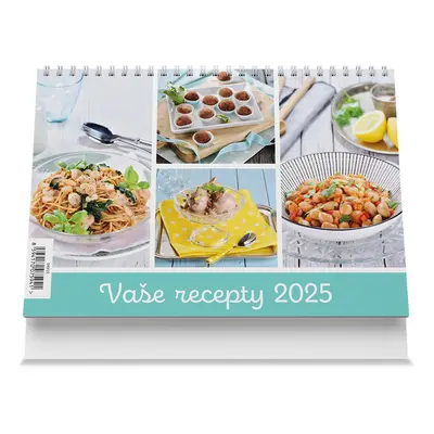 Vaše recepty 2025 - stolní kalendář