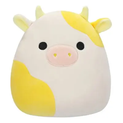 Squishmallows Žlutobílá kráva Bodie