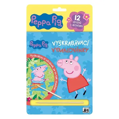 Vyškrabávací vymalovánky Prasátko Peppa