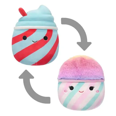 Squishmallows 2v1 Ledová tříšť Tucker a cukrová vata Bevin