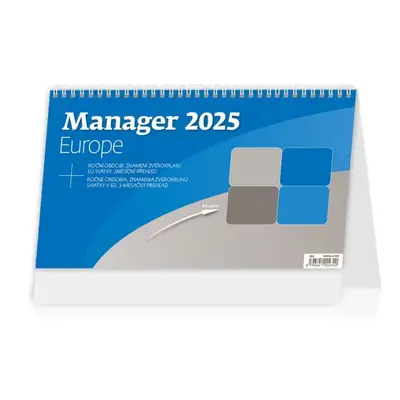 Manager Europe 2025 - stolní kalendář