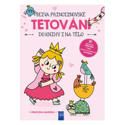 Bezva princeznovské tetování do knihy i na tělo