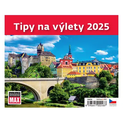 Tipy na výlety 2025 - stolní kalendář