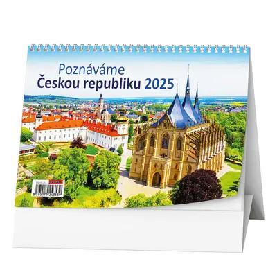 Poznáváme Českou republiku 2025 - stolní kalendář