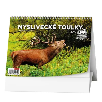 Myslivecké toulky 2025 - stolní kalendář