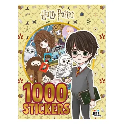 1000 samolepek v sešitu Harry Potter