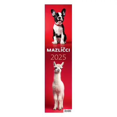 Mazlíčci 2025 - nástěnný kalendář