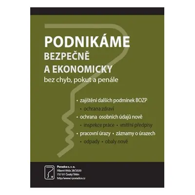 Podnikáme bezpečně a ekonomicky