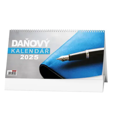 Daňový kalendář 2025 - stolní kalendář