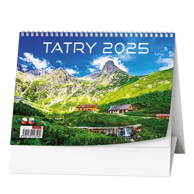 Tatry 2025 - stolní kalendář