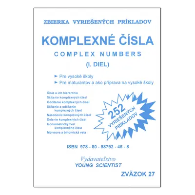 Komplexné čísla I.diel