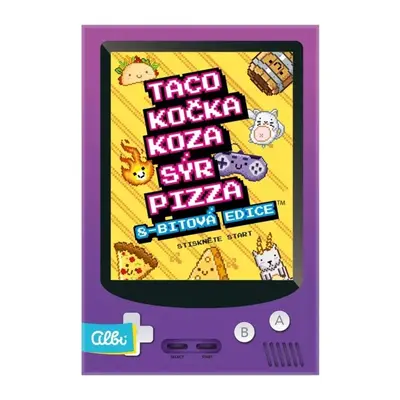 Taco, kočka, koza, sýr, pizza 8-bitová edice