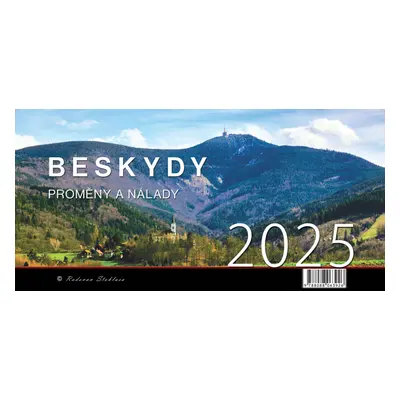 Beskydy Proměny a nálady 2025 - stolní kalendář