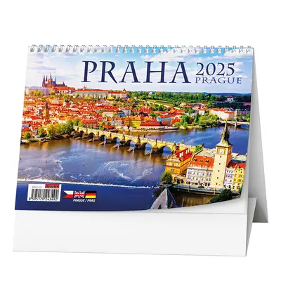 Praha 2025 - stolní kalendář