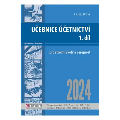 Učebnice Účetnictví I. díl 2024