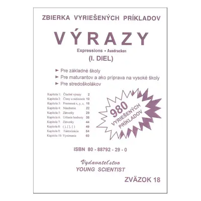 Výrazy I. diel