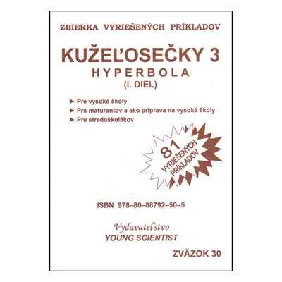 Kužeľosečky 3 Hyperbola I.diel