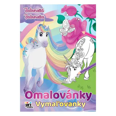 Omalovánky A4 Jednorožci