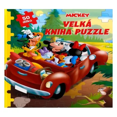 Mickey a jeho přátelé Velká kniha puzzle