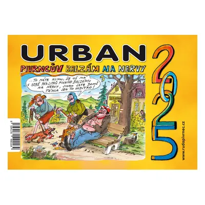 Urban Pivrncův balzám na nervy 2025 - stolní kalendář