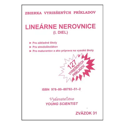 Lineárne nerovnice I.diel