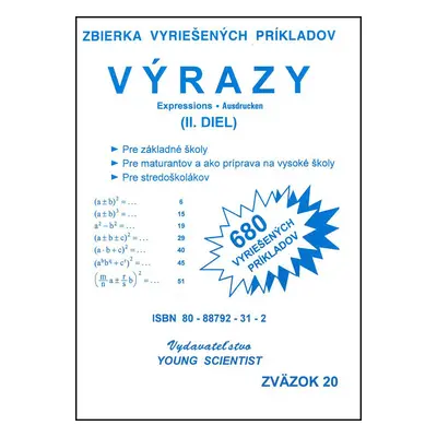 Výrazy II. diel