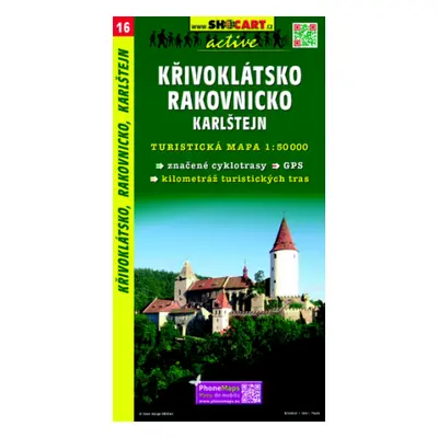 Křivoklátsko, Rakovnicko, Karlštejn 1:50 000